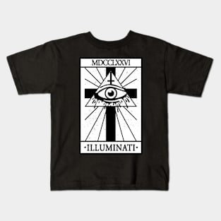 ILLUMINATI - TAROT CARD - ILLUMINATI CARD Kids T-Shirt